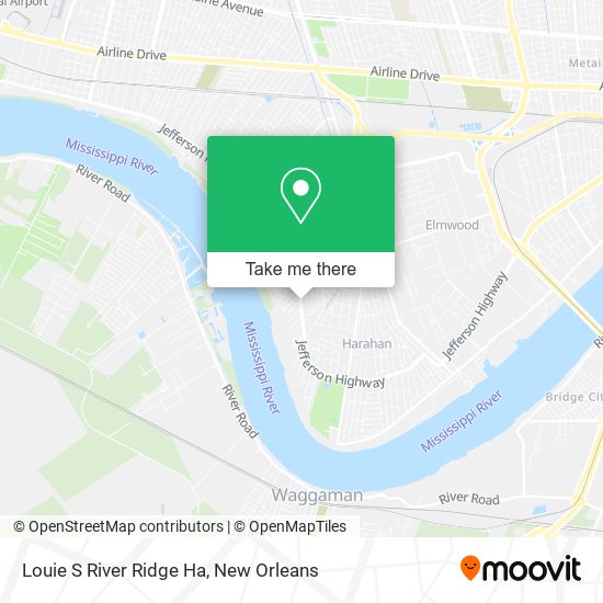 Mapa de Louie S River Ridge Ha