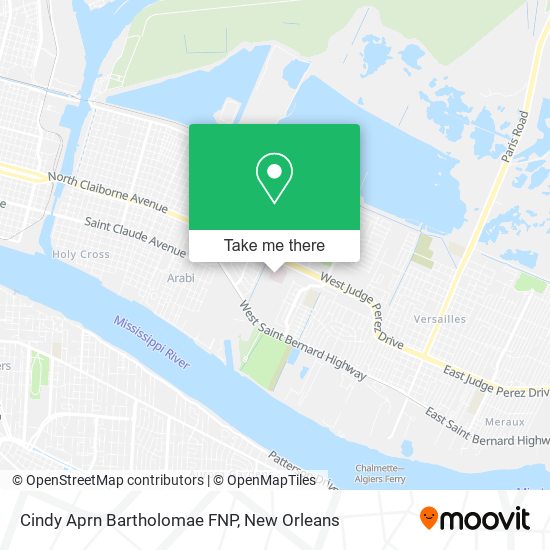 Mapa de Cindy Aprn Bartholomae FNP