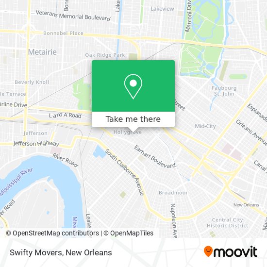 Swifty Movers map