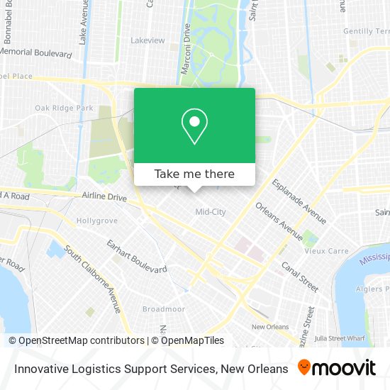 Innovative Logistics Support Services map