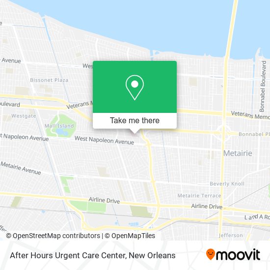 After Hours Urgent Care Center map