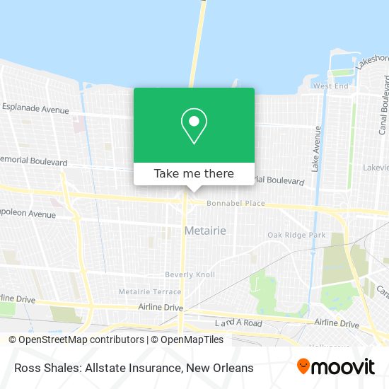 Mapa de Ross Shales: Allstate Insurance