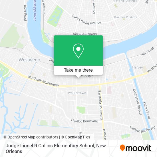 Judge Lionel R Collins Elementary School map