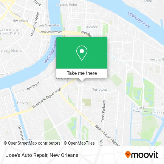 Jose's Auto Repair map