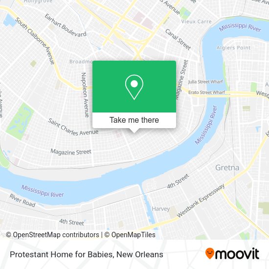 Protestant Home for Babies map