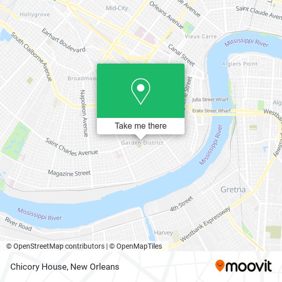 Mapa de Chicory House