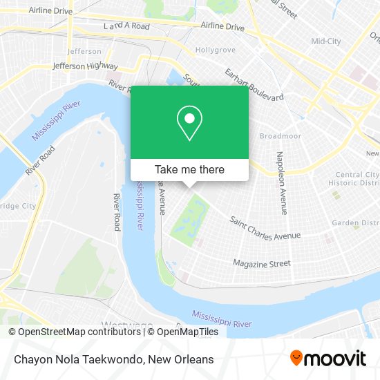 Mapa de Chayon Nola Taekwondo