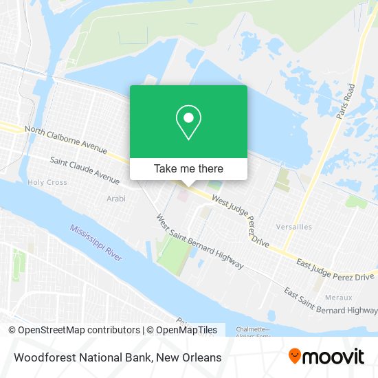 Mapa de Woodforest National Bank