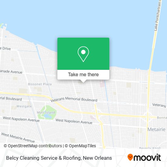 Mapa de Belcy Cleaning Service & Roofing