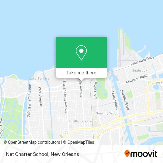 Net Charter School map