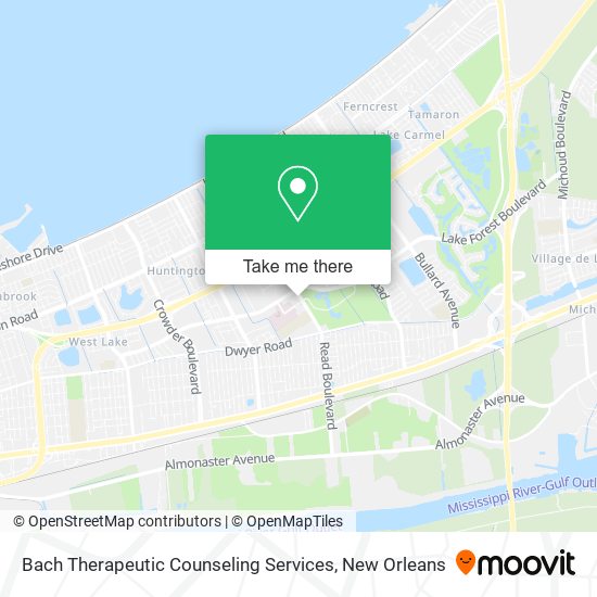 Mapa de Bach Therapeutic Counseling Services