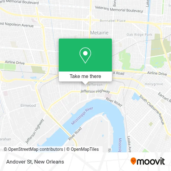 Andover St map
