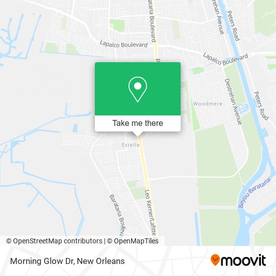 Mapa de Morning Glow Dr