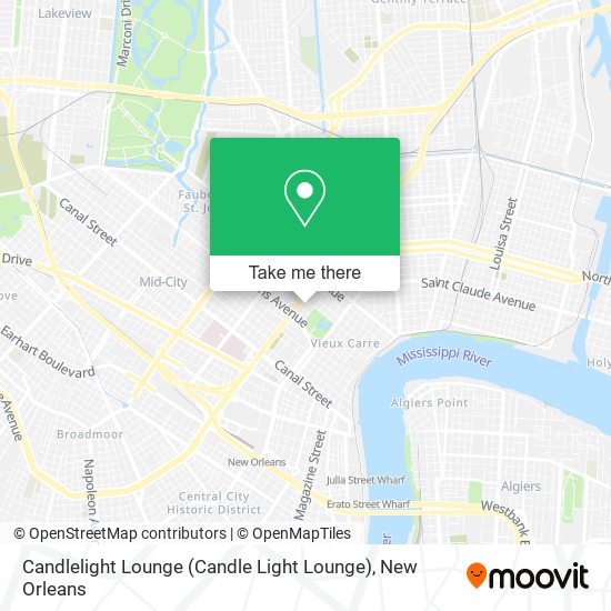 Candlelight Lounge (Candle Light Lounge) map