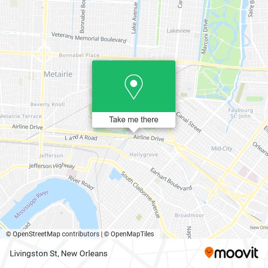 Mapa de Livingston St