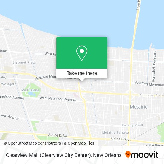 Clearview Mall (Clearview City Center) map
