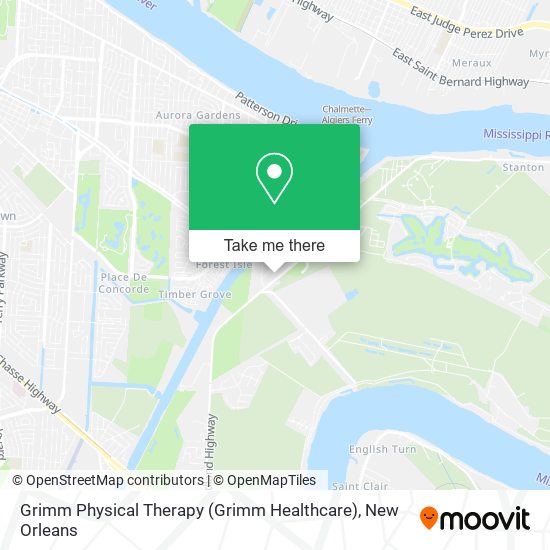 Mapa de Grimm Physical Therapy (Grimm Healthcare)