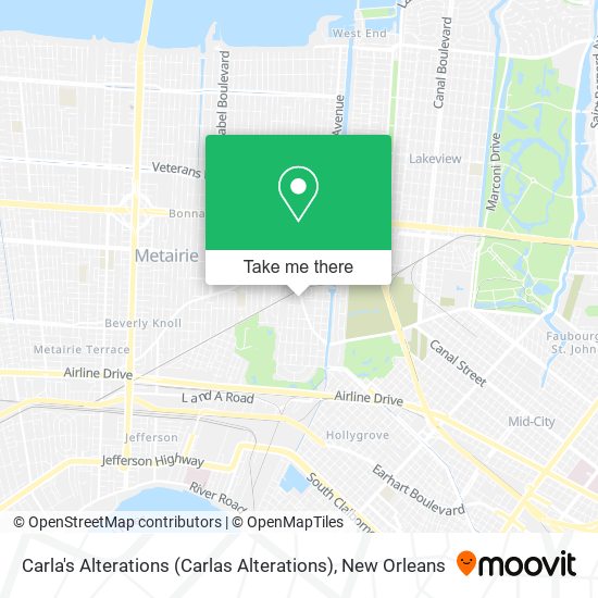 Carla's Alterations (Carlas Alterations) map