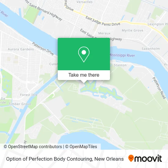 Option of Perfection Body Contouring map