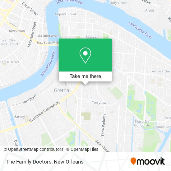 The Family Doctors map