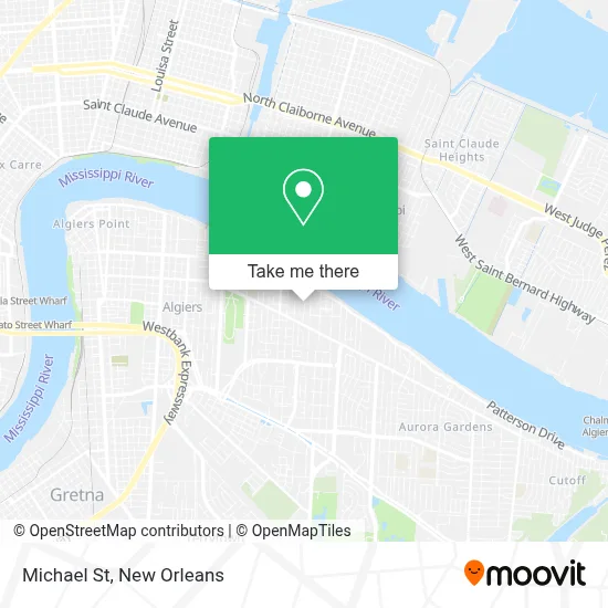 Michael St map