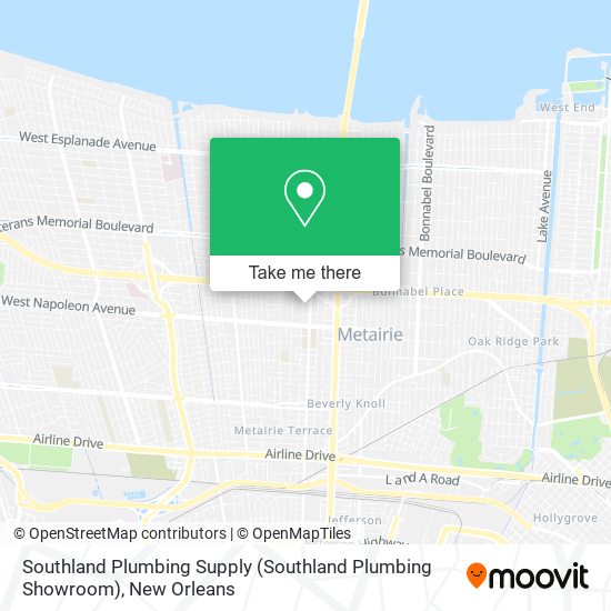 Southland Plumbing Supply (Southland Plumbing Showroom) map