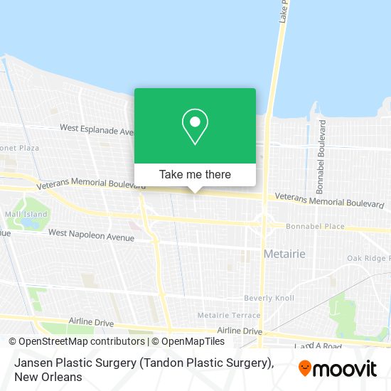 Jansen Plastic Surgery (Tandon Plastic Surgery) map