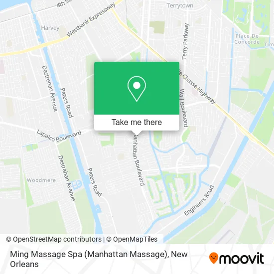 Mapa de Ming Massage Spa (Manhattan Massage)
