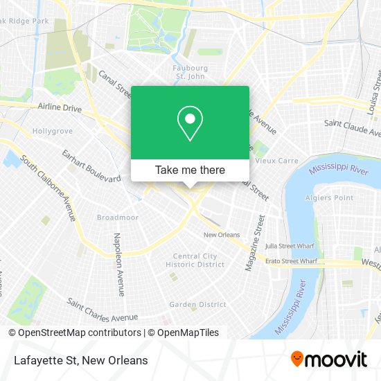 Mapa de Lafayette St