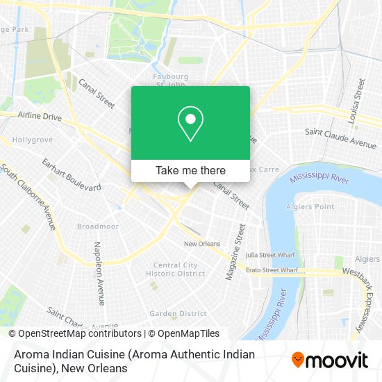 Aroma Indian Cuisine map