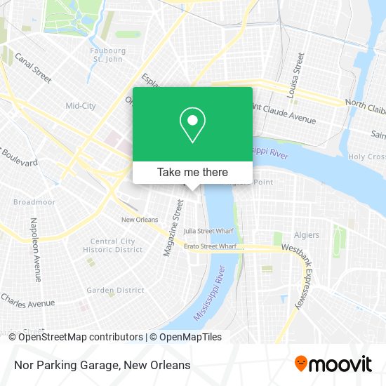 Mapa de Nor Parking Garage