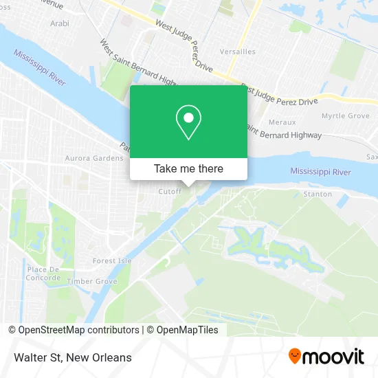 Walter St map
