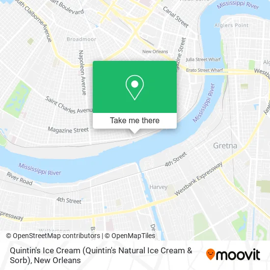 Quintin's Ice Cream (Quintin's Natural Ice Cream & Sorb) map