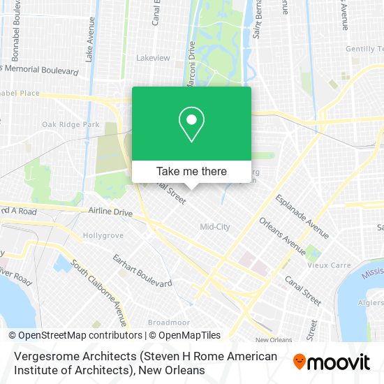 Vergesrome Architects (Steven H Rome American Institute of Architects) map