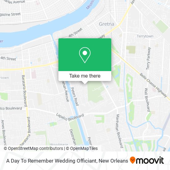 A Day To Remember Wedding Officiant map