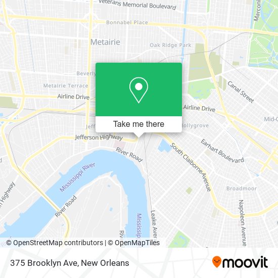 375 Brooklyn Ave map