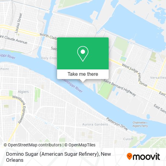 Domino Sugar (American Sugar Refinery) map
