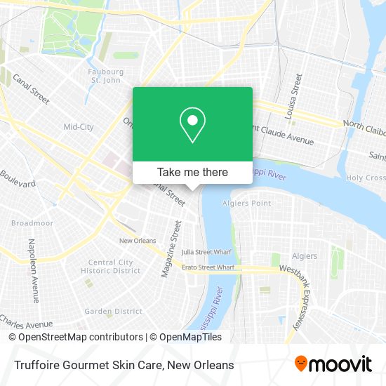 Truffoire Gourmet Skin Care map