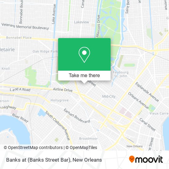 Banks at (Banks Street Bar) map