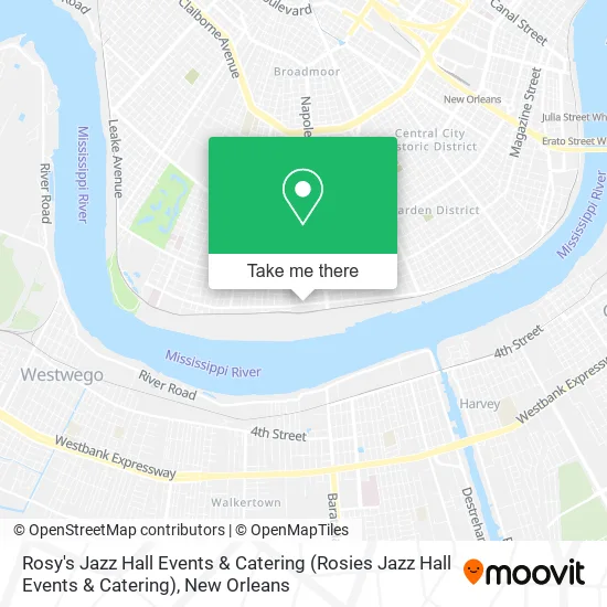 Rosy's Jazz Hall Events & Catering (Rosies Jazz Hall Events & Catering) map