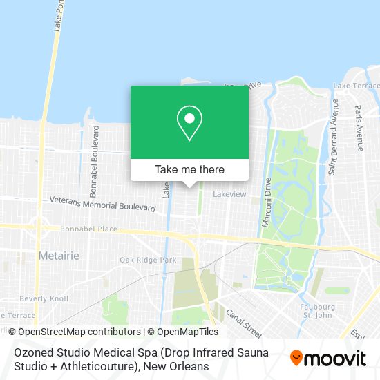 Ozoned Studio Medical Spa (Drop Infrared Sauna Studio + Athleticouture) map