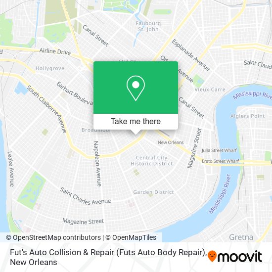 Fut's Auto Collision & Repair (Futs Auto Body Repair) map