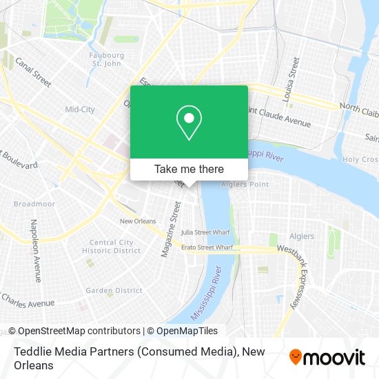 Mapa de Teddlie Media Partners (Consumed Media)