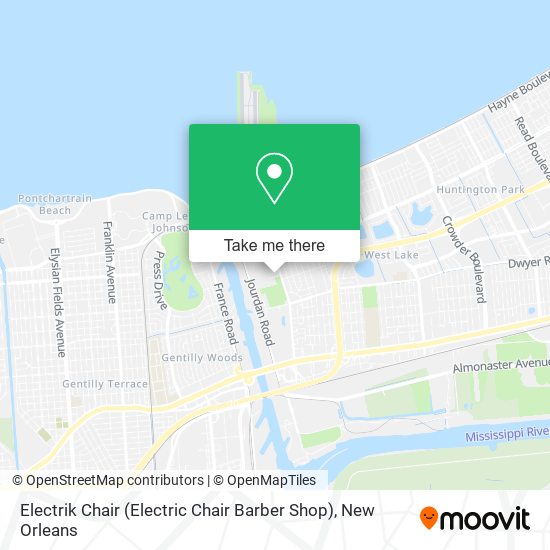 Electrik Chair (Electric Chair Barber Shop) map