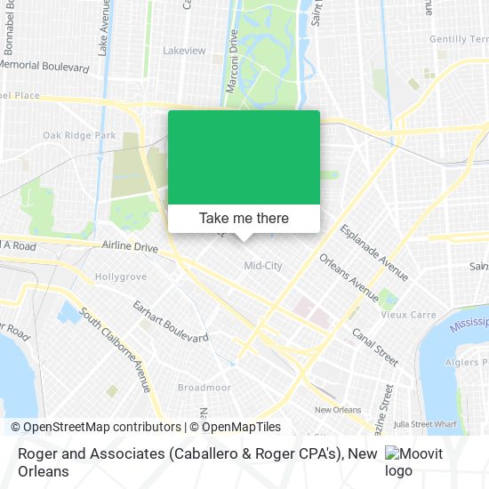 Roger and Associates (Caballero & Roger CPA's) map