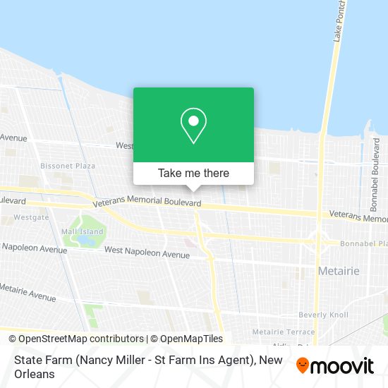 State Farm (Nancy Miller - St Farm Ins Agent) map