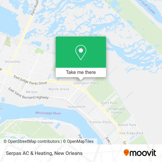 Serpas AC & Heating map