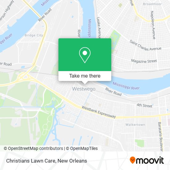 Christians Lawn Care map