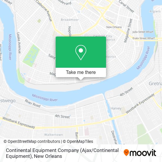 Mapa de Continental Equipment Company (Ajax / Continental Equipment)