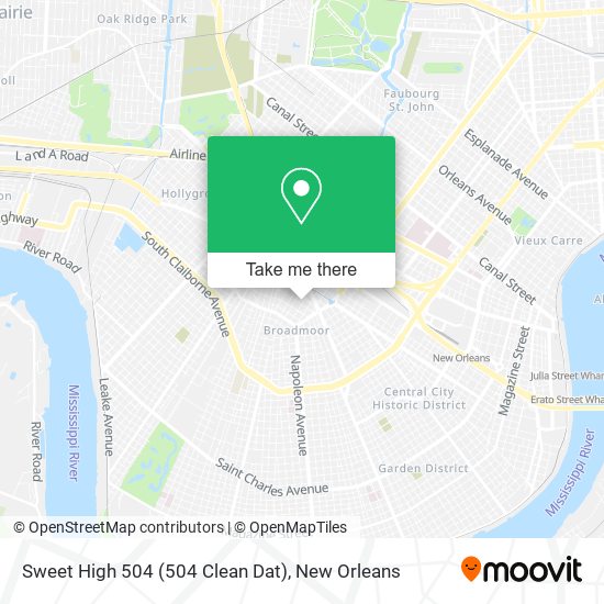 Mapa de Sweet High 504 (504 Clean Dat)